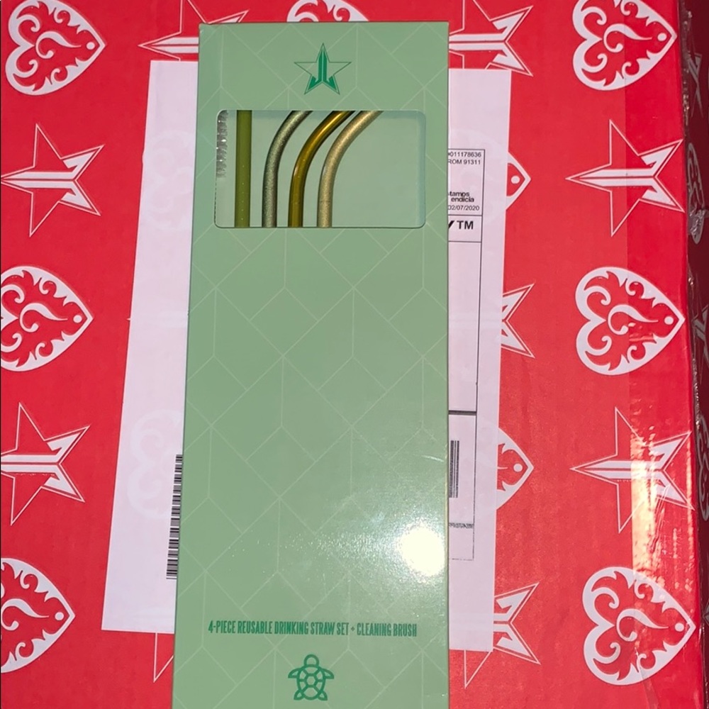 Jeffree Star Metal Straws